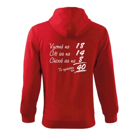 Vyzerá, cíti sa, chová sa - 40 rokov