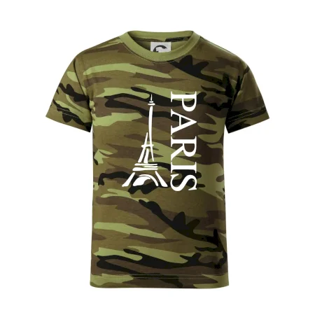 Paris nápis Eiffelovka na výšku