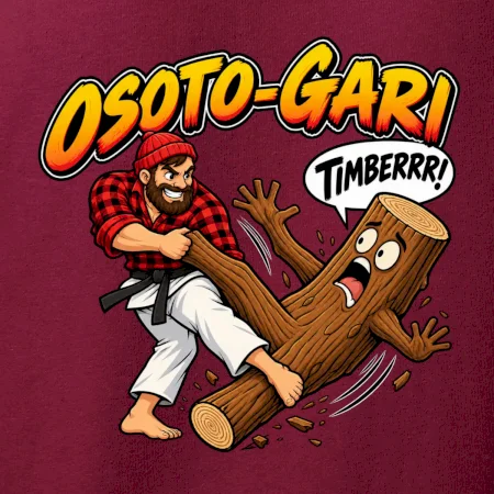 Osoto gari – drevorubač juda