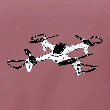 Dron kresba