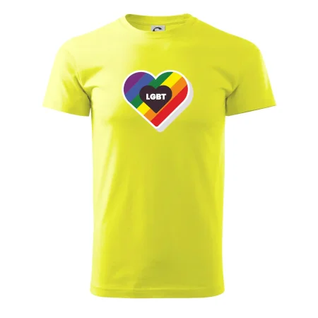 LGBT srdce dúhové