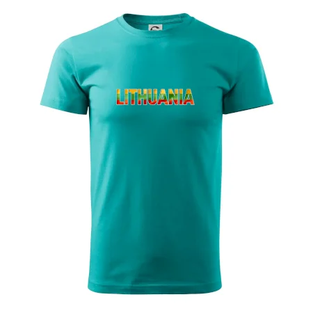 Lithuania - nápis vlajka
