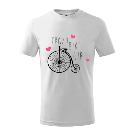 Crazy bike girl