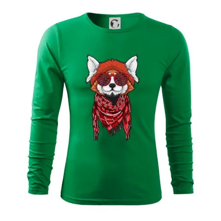Červená panda hipster