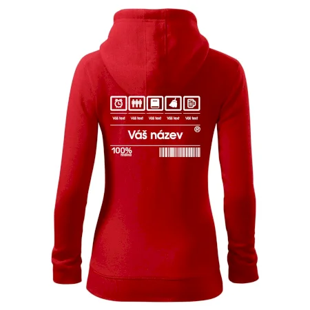 Čárový kód - Vlastní text
