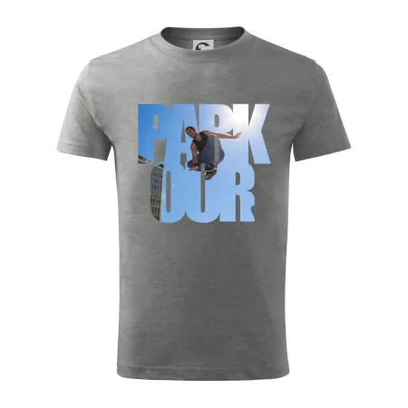 Parkour nápis nebo