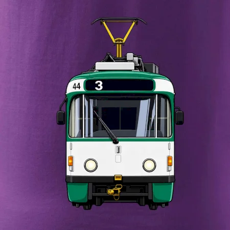 T3R SLF čelo tramvaje linka 3