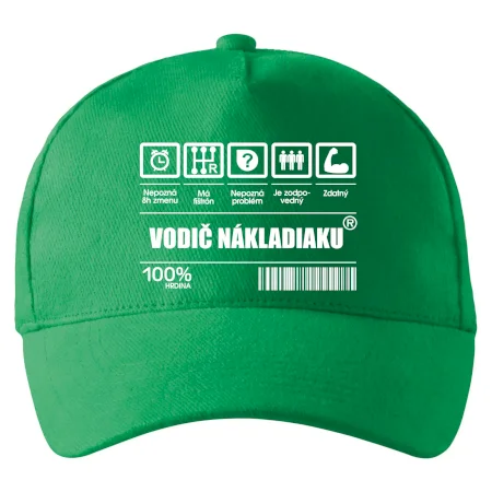 Čiarový kód - Vodič nákladiaku