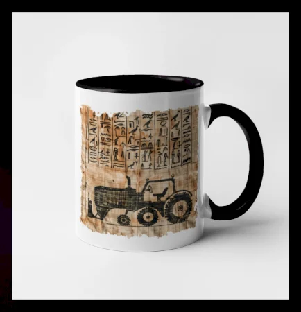Egyptské hieroglyfy traktor
