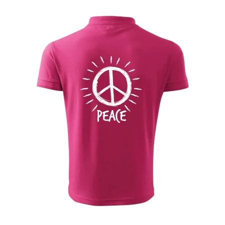 Peace symbol čiernobiely