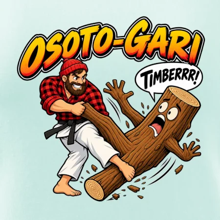 Osoto gari timber judo