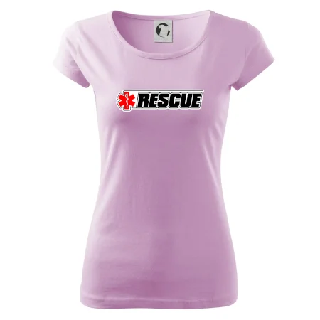 Záchranár rescue kríž červený