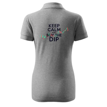 Zelenočervený graf Keep Calm and Buy the Dip