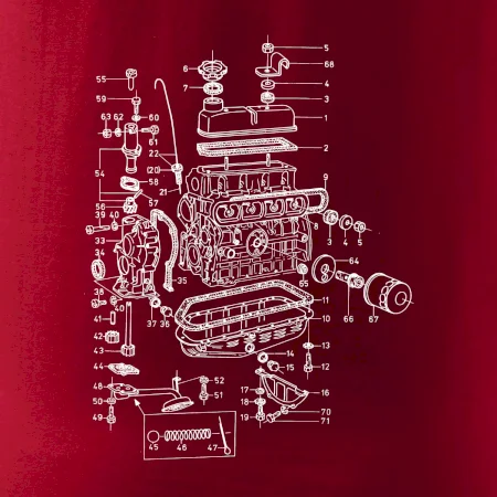 Motor škoda 105-136