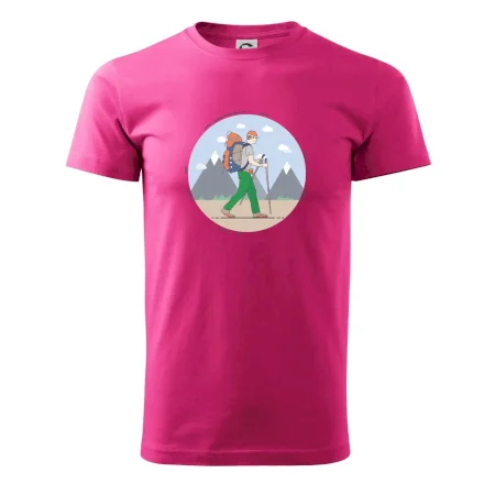 Farebný párový motív na hory