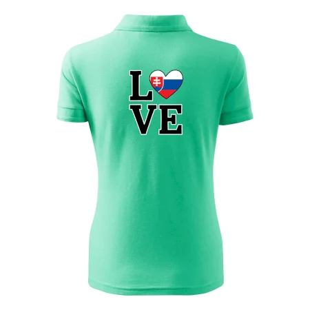 Love Slovenská vlajka