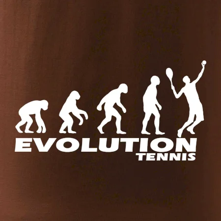 Evolúcia tenis chlapec