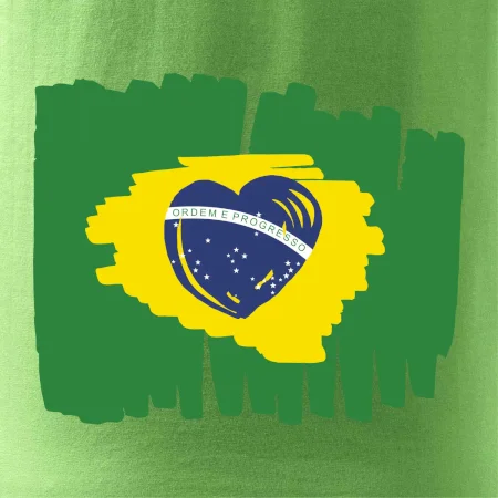 Brazília vlajka srdca