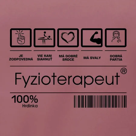 Čiarový kód fyzioterapeutka
