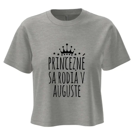 Princezné sa rodia v auguste