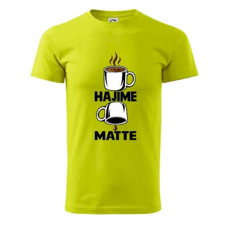 Hajime matte káva judo