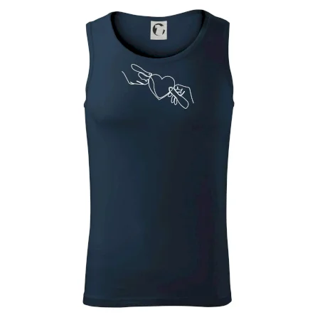 Dve ruky a srdce jedným ťahom