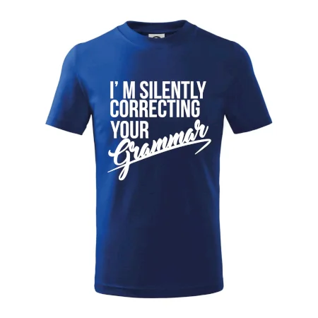 Correcting grammar