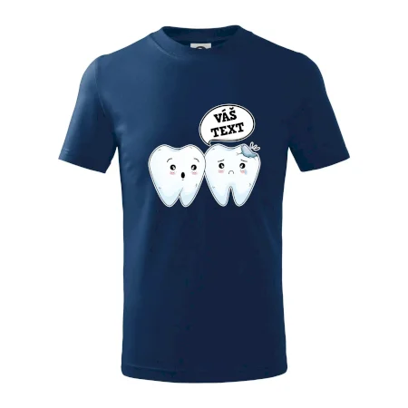 Zubárske tričko - Vás text