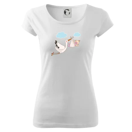 Bocian čakáme bábätko - dievča