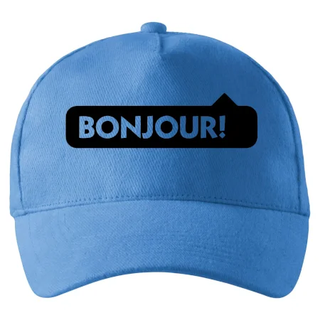 Nápis Bonjour