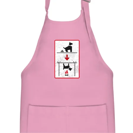 Tričko pre odporcov sraní na chodníku