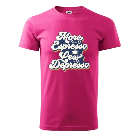 More espresso less depresso