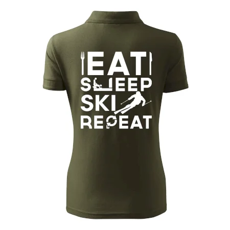 Eat sleep ski repeat