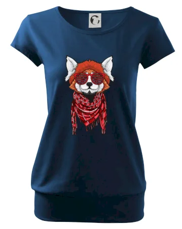 Červená panda hipster