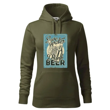 Save water drink beer poster