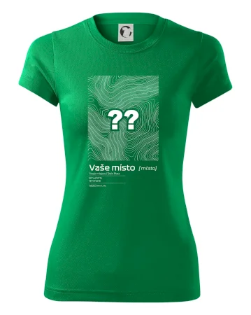 Vaše miesto - vrstevnice v obdĺžniku