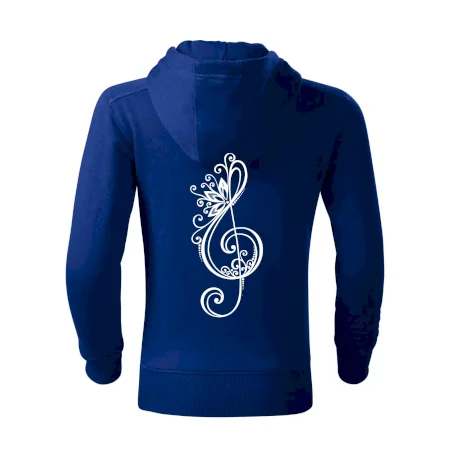 Husľový kľúč kvety