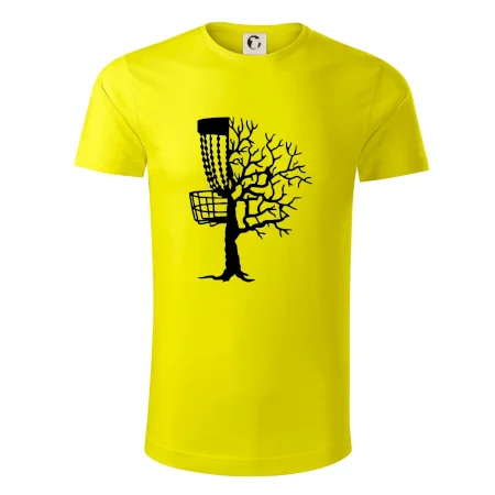 Disc golf pozor strom