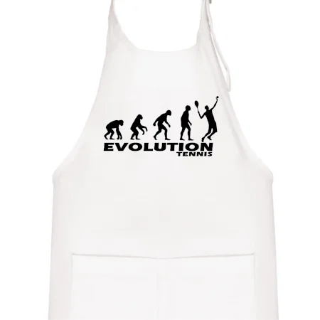 Evolúcia tenis chlapec