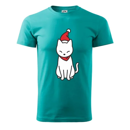 Vianočná mačka sediaca