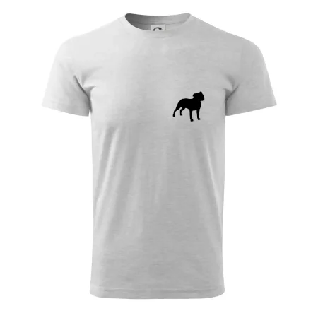 Americký stafordšírsky teriér Na prsníku