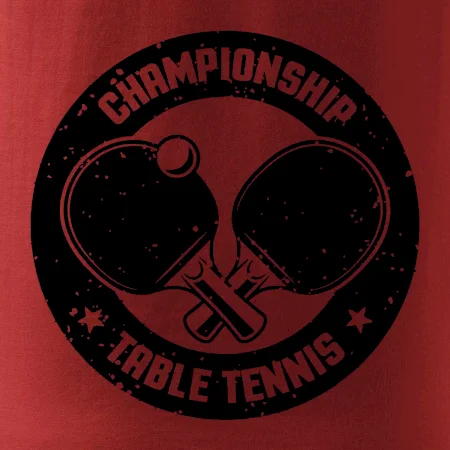 Championship Table tennis - kulatý