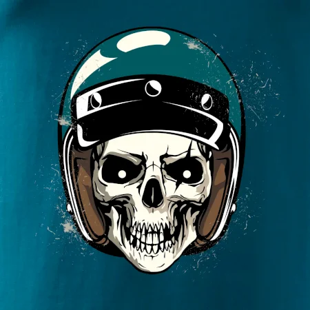 Moto prilba modrá
