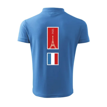 Paríž známka farebná