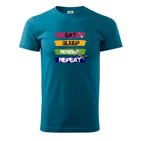 Eat sleep rowing repeat farebné