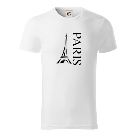 Paris nápis Eiffelovka na výšku