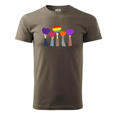 LGBT ruky srdce