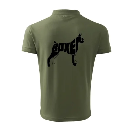 Boxer nápis v tele