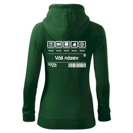 Čárový kód - Vlastní text