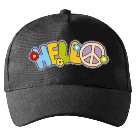 Hello hippie symbol